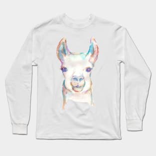 Leonard the Llama by Jess Buhman Long Sleeve T-Shirt